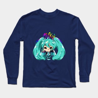 Smol Miku Long Sleeve T-Shirt